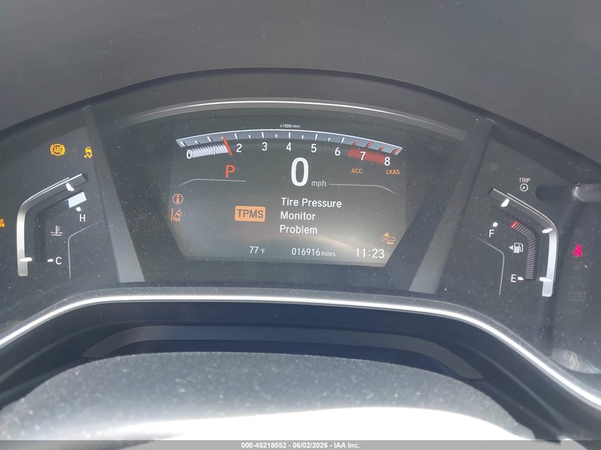 2019 Honda Cr-v VIN 7FARW1H51KE010332 IAAI salvage auction — REAR END, Salvage (Illinois), sold $7,550 on 2026-07-14 (photo 7)