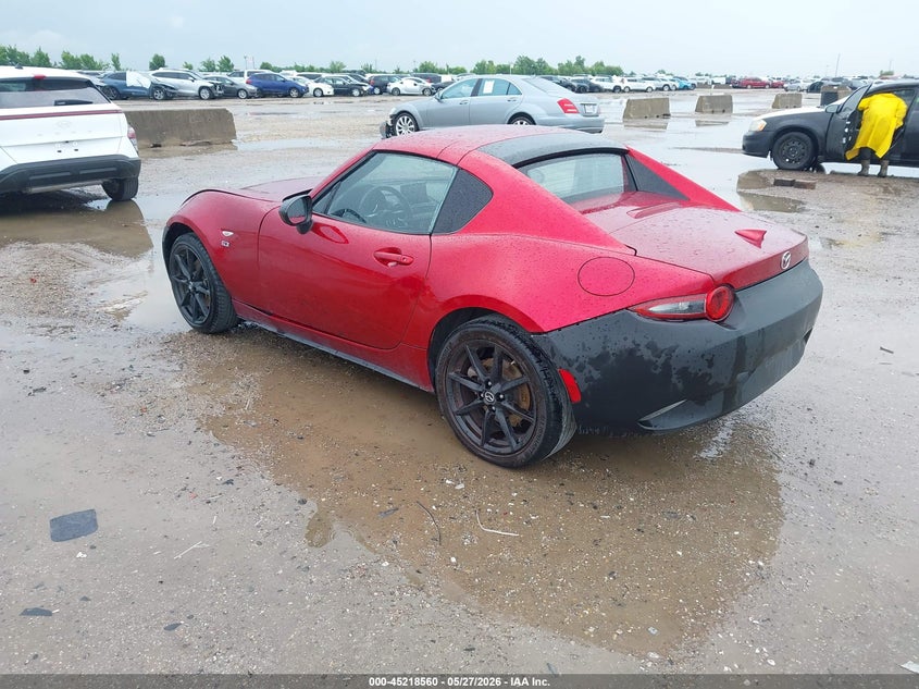 2019 Mazda Mx-5 VIN JM1NDAL75K0301696 IAAI salvage auction — HAIL, Original (Texas), sold $7,500 on 2026-08-12 (photo 3)