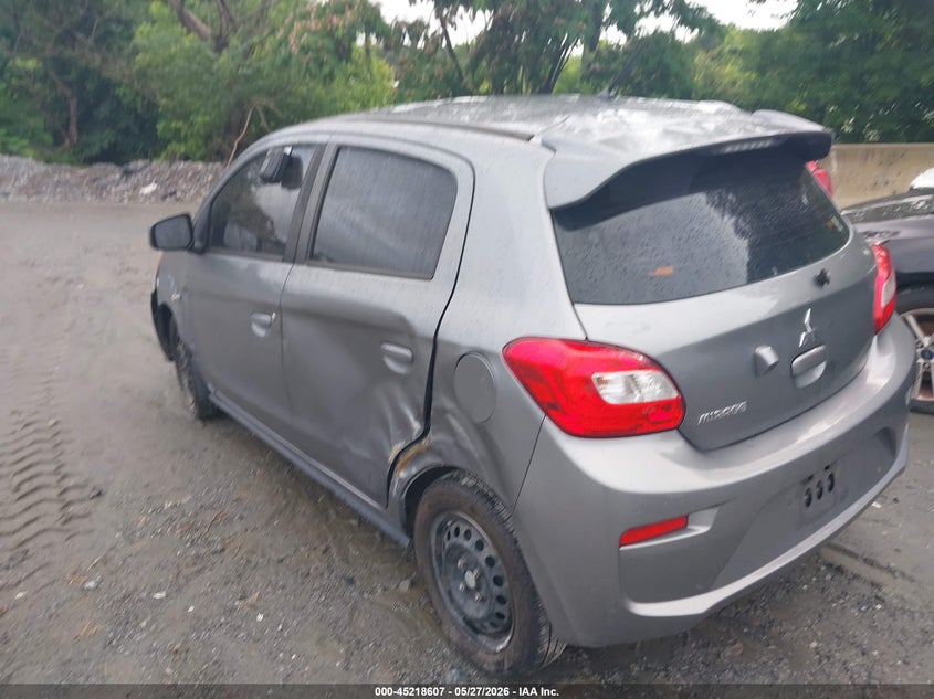 2020 Mitsubishi Mirage VIN ML32A3HJ3LH010664 IAAI salvage auction — SIDE, Salvage Title, sold $1,500 on 2026-07-17 (photo 3)