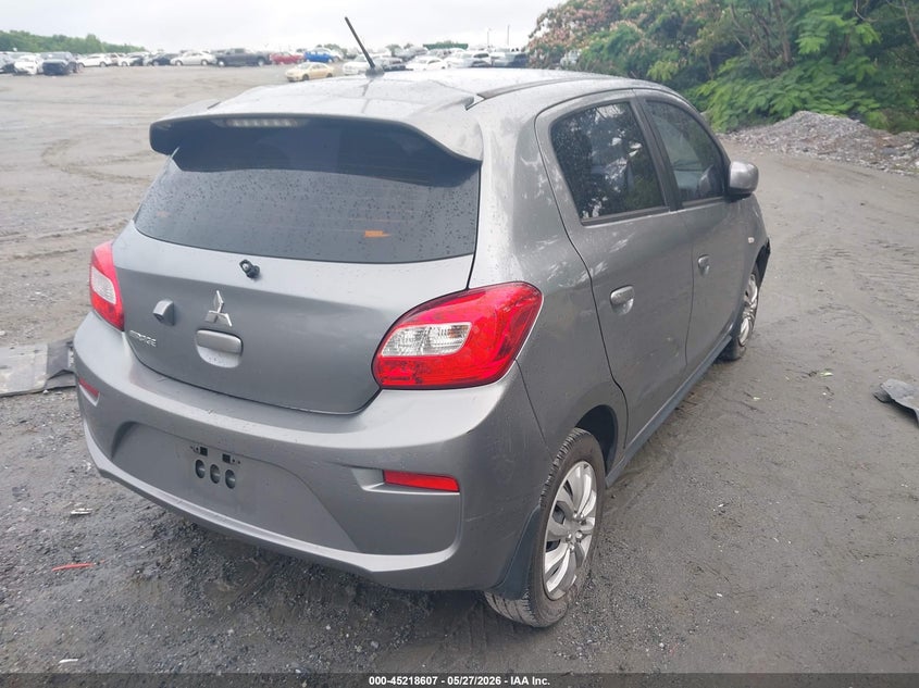 2020 Mitsubishi Mirage VIN ML32A3HJ3LH010664 IAAI salvage auction — SIDE, Salvage Title, sold $1,500 on 2026-07-17 (photo 4)
