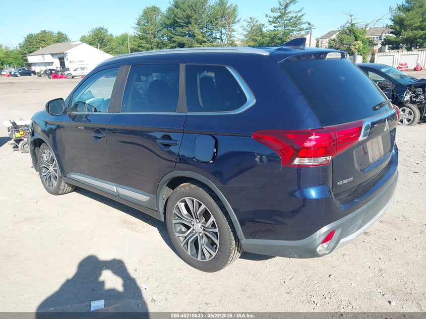 2018 Mitsubishi Outlander VIN JA4JZ4AX4JZ048573 IAAI salvage auction — LEFT FRONT, Salvage (New Jersey), sold $1,100 on 2026-07-28 (photo 3)