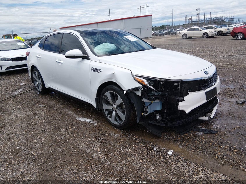2020 Kia Optima VIN 5XXGT4L34LG425016 IAAI salvage auction — RIGHT FRONT, Salvage Title, sold $3,150 on 2026-07-08 (photo 1)