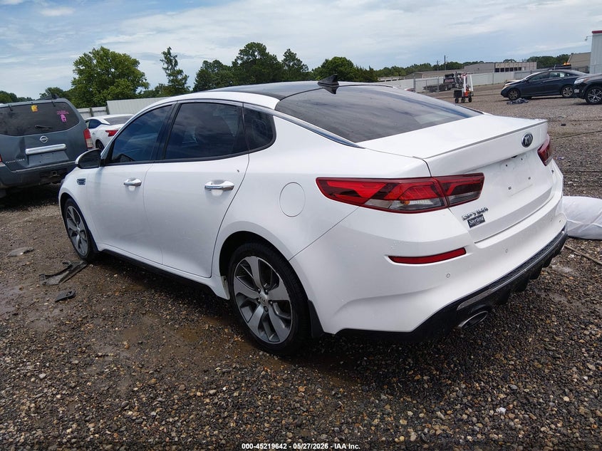 2020 Kia Optima VIN 5XXGT4L34LG425016 IAAI salvage auction — RIGHT FRONT, Salvage Title, sold $3,150 on 2026-07-08 (photo 3)