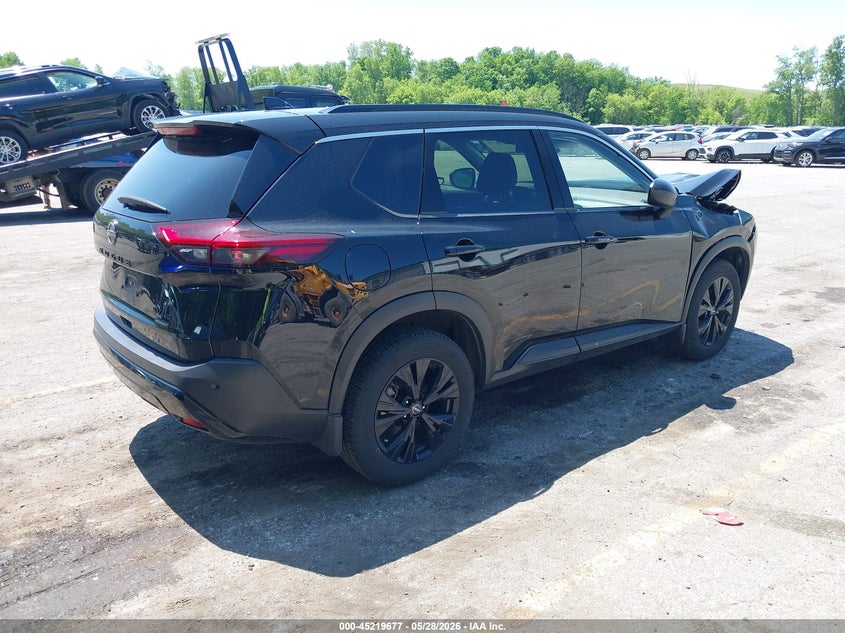 2023 Nissan Rogue VIN JN8BT3BB9PW196600 IAAI salvage auction — FRONT END, Salvage Title, sold $6,550 on 2026-07-13 (photo 4)
