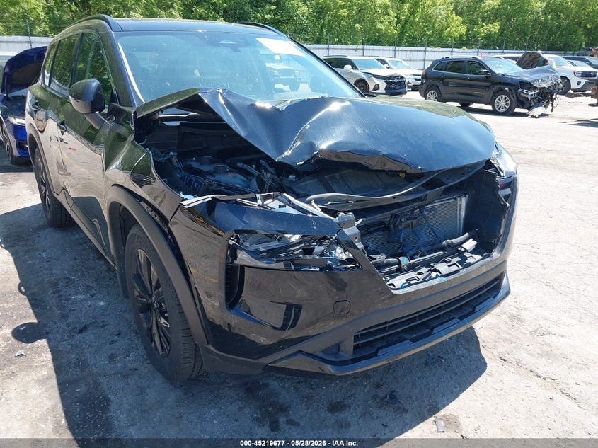 2023 Nissan Rogue VIN JN8BT3BB9PW196600 IAAI salvage auction — FRONT END, Salvage Title, sold $6,550 on 2026-07-13 (photo 6)