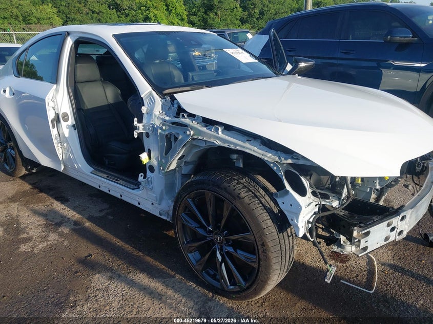 2025 Lexus Is VIN JTHGZ1B22S5083721 IAAI salvage auction — SIDE, Salvage Title, sold $16,000 on 2026-07-18 (photo 6)
