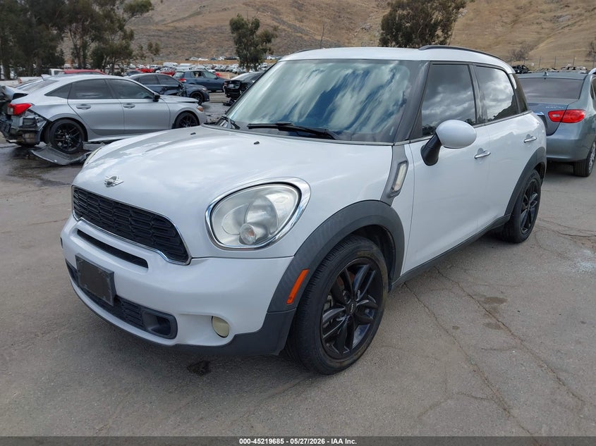 2012 Mini VIN WMWZC3C56CWL86008 IAAI salvage auction — NORMAL WEAR, Salvage (Texas), sold $225 on 2026-07-12 (photo 2)