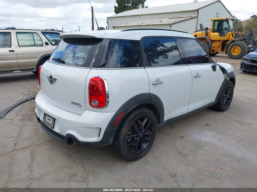 2012 Mini VIN WMWZC3C56CWL86008 IAAI salvage auction — NORMAL WEAR, Salvage (Texas), sold $225 on 2026-07-12 (photo 4)