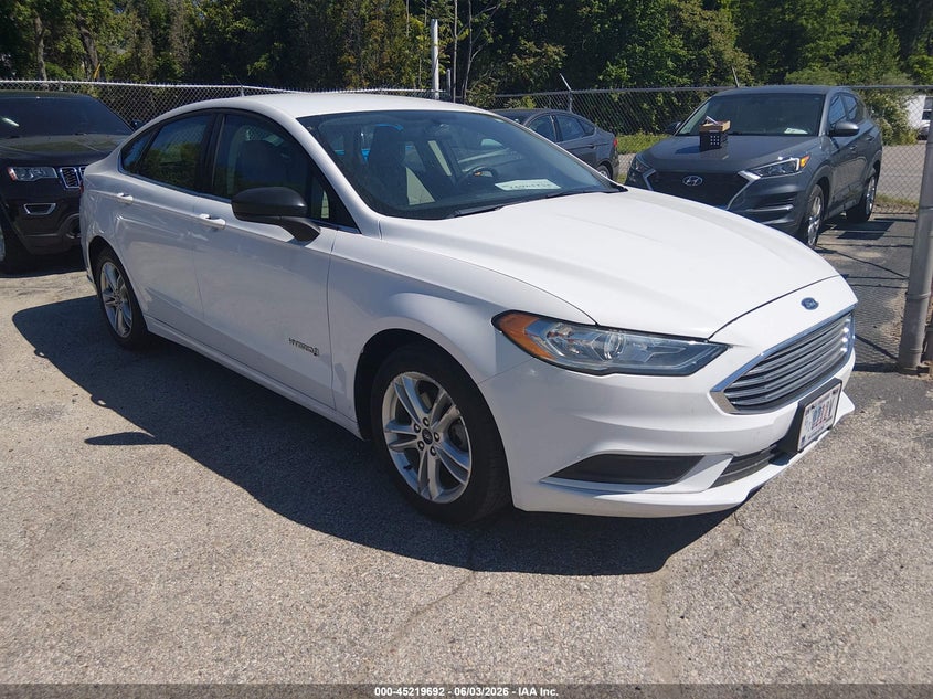 2018 Ford Fusion VIN 3FA6P0UU1JR281980 IAAI salvage auction — NORMAL WEAR, Sf97 (Rhode Island), sold $9,200 on 2026-07-31 (photo 1)