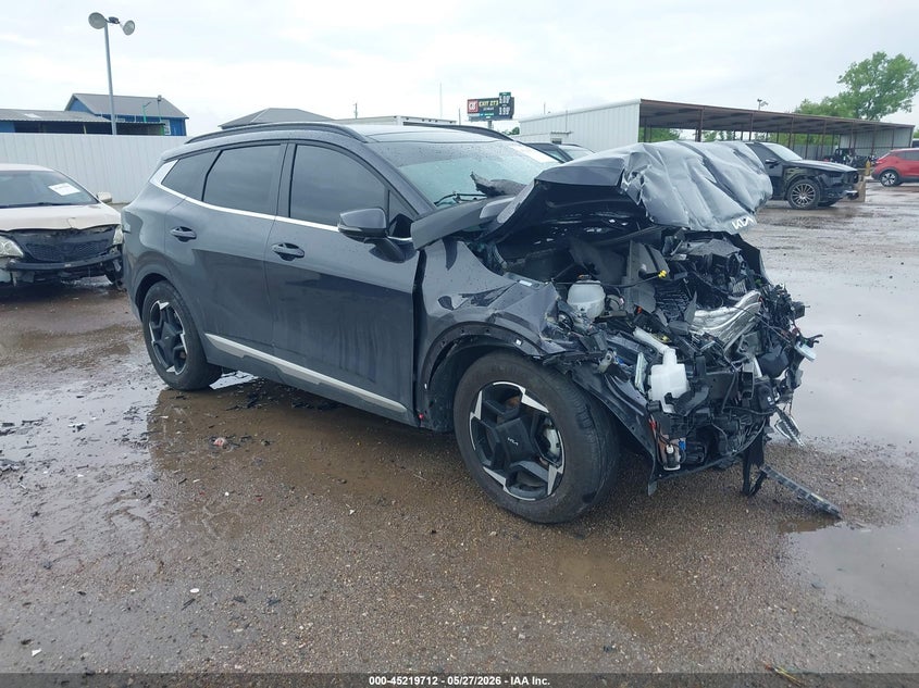2026 Kia Sportage VIN 5XYK33DF0TG357208 IAAI salvage auction — FRONT END, Salvage (Texas), sold $4,950 on 2026-07-29 (photo 1)