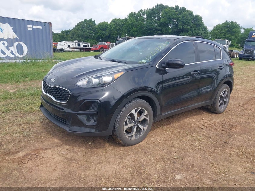 2022 Kia Sportage VIN KNDPM3AC6N7997999 IAAI salvage auction — HAIL, Salvage Title, sold $4,675 on 2026-07-27 (photo 2)