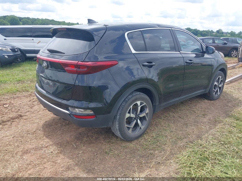 2022 Kia Sportage VIN KNDPM3AC6N7997999 IAAI salvage auction — HAIL, Salvage Title, sold $4,675 on 2026-07-27 (photo 4)