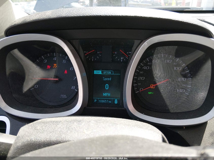 2015 Chevrolet Equinox VIN 2GNALBEK7F1161287 IAAI salvage auction — FRONT & REAR, Salvage Title, sold $325 on 2026-07-28 (photo 7)