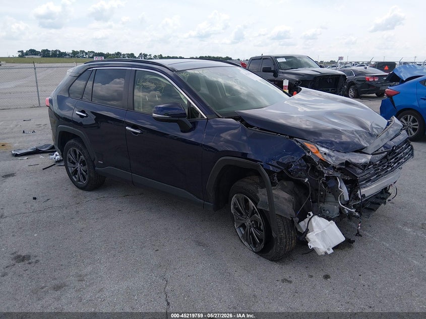 2023 Toyota Rav 4 VIN JTMD6RFV4PD098959 IAAI salvage auction — ALL OVER, Salvage (Missouri), sold $7,600 on 2026-07-16 (photo 1)