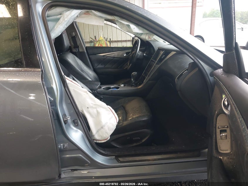 2015 Infiniti Q50 VIN JN1BV7AR6FM419393 IAAI salvage auction — Theft, Salvage, sold $1,525 on 2026-07-10 (photo 5)
