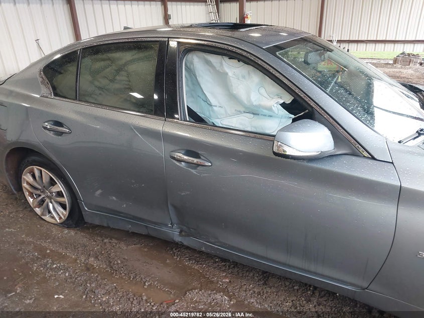 2015 Infiniti Q50 VIN JN1BV7AR6FM419393 IAAI salvage auction — Theft, Salvage, sold $1,525 on 2026-07-10 (photo 6)