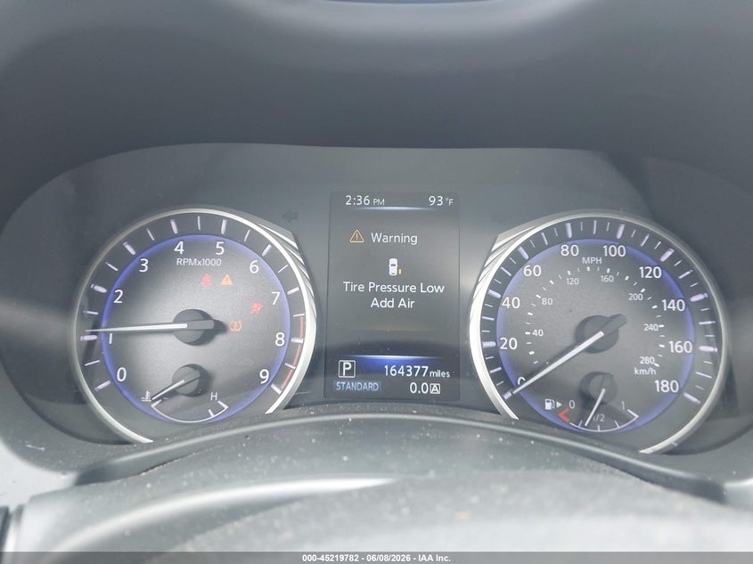 2015 Infiniti Q50 VIN JN1BV7AR6FM419393 IAAI salvage auction — Theft, Salvage, sold $1,525 on 2026-07-10 (photo 7)