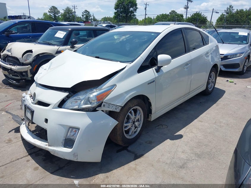 2010 Toyota Prius VIN JTDKN3DU1A1000089 IAAI salvage auction — FRONT END, Salvage (North Carolina), sold $800 on 2026-07-06 (photo 2)