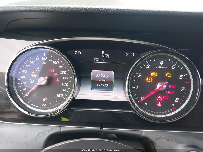 2017 Mercedes-benz E-klasse VIN WDDZF4JB0HA112189 IAAI salvage auction — FRONT END, Salvage Title, sold $4,050 on 2026-08-06 (photo 7)
