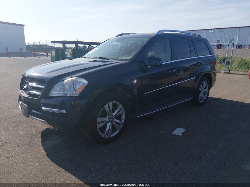 2012 Mercedes-benz Gl-klasse VIN 4JGBF7BE8CA778615 IAAI salvage auction — FRONT END, Salvage Title, sold $350 on 2026-07-27 (photo 2)