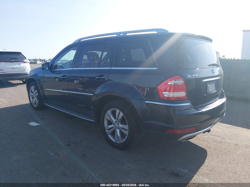 2012 Mercedes-benz Gl-klasse VIN 4JGBF7BE8CA778615 IAAI salvage auction — FRONT END, Salvage Title, sold $350 on 2026-07-27 (photo 3)