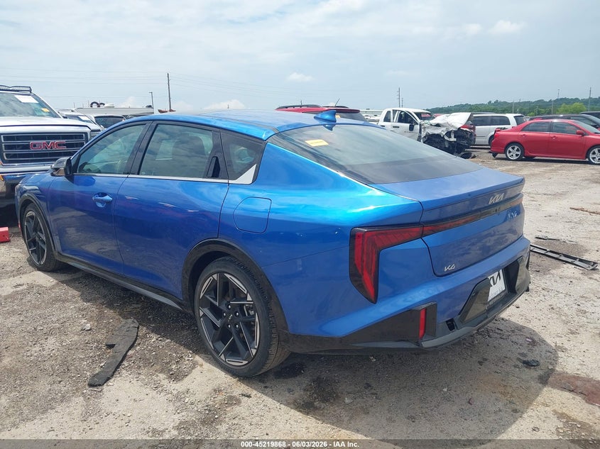 2025 Kia K4 VIN 3KPFW4DE2SE072480 IAAI salvage auction — HAIL, Salvage Title, sold $7,800 on 2026-07-28 (photo 3)