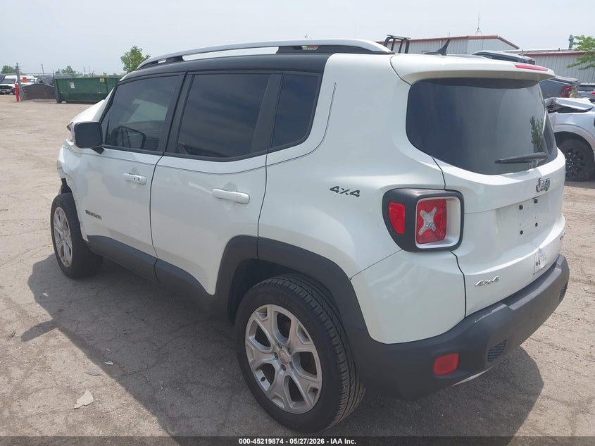 2016 Jeep Renegade VIN ZACCJBDTXGPD11207 IAAI salvage auction — FRONT END, Wait Title, sold $650 on 2026-08-20 (photo 3)