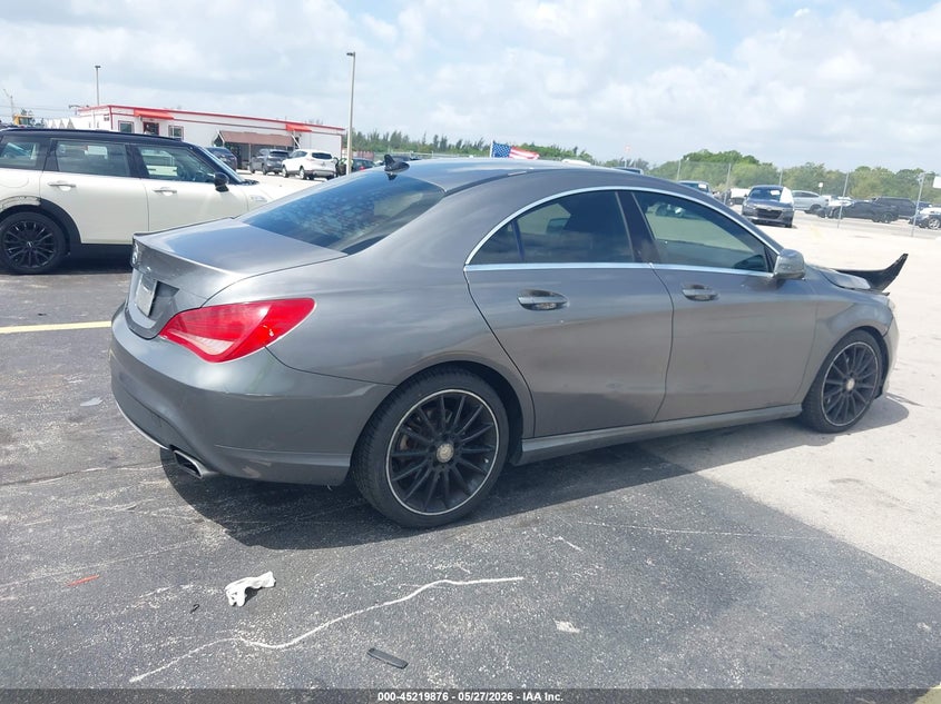 2014 Mercedes-benz Cla-klasse VIN WDDSJ4EB9EN157825 IAAI salvage auction — FRONT END, Rebuildable (Florida), sold $1,450 on 2026-08-15 (photo 4)