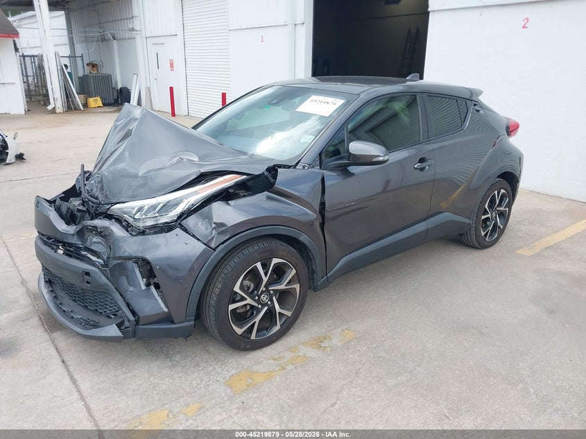 2020 Toyota C-hr VIN JTNKHMBX0L1088058 IAAI salvage auction — FRONT END, Salvage Title, sold $4,100 on 2026-07-22 (photo 2)