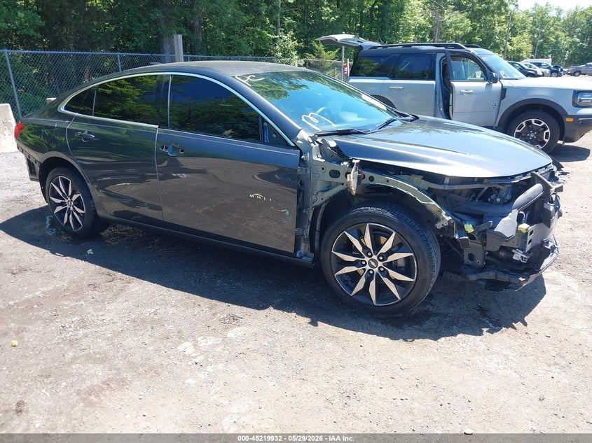 2017 Chevrolet Malibu VIN 1G1ZE5ST0HF279710 IAAI salvage auction — FRONT END, Salvage Title, sold $1,250 on 2026-07-10 (photo 1)