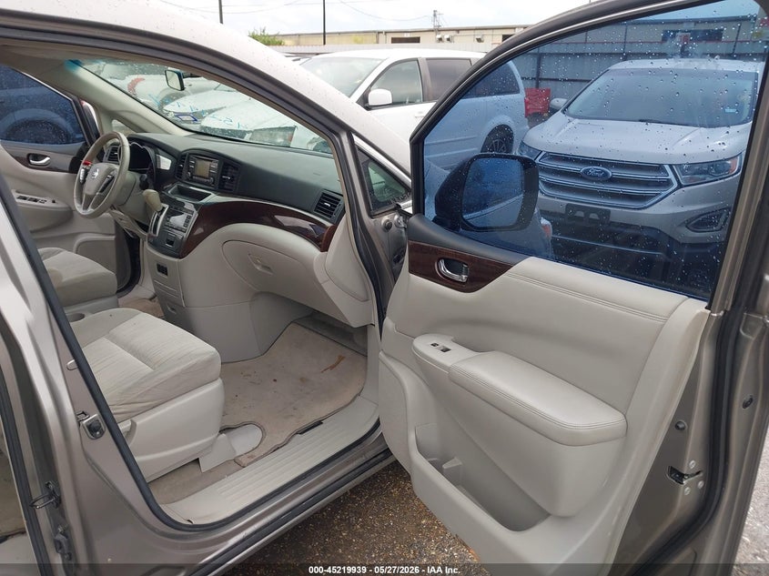 2012 Nissan Quest VIN JN8AE2KPXC9032860 IAAI salvage auction — LEFT SIDE, Salvage Title, sold $950 on 2026-07-22 (photo 5)