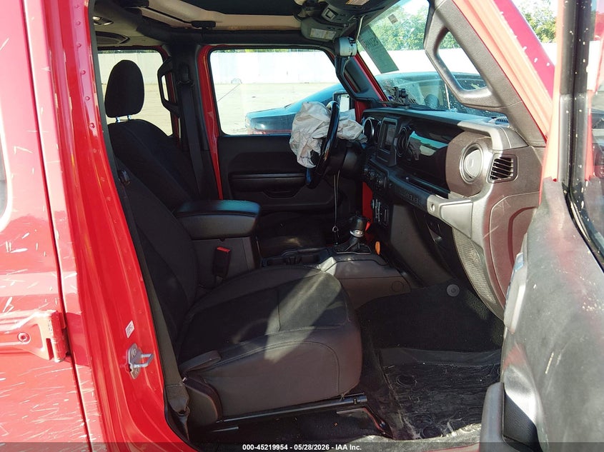 2020 Jeep Wrangler / VIN 1C4HJXDG7LW185990 IAAI salvage auction — LEFT FRONT, Salvage (Texas), sold $5,100 on 2026-07-18 (photo 5)