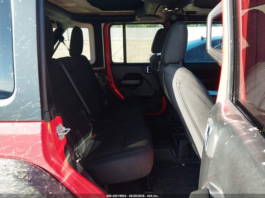 2020 Jeep Wrangler / VIN 1C4HJXDG7LW185990 IAAI salvage auction — LEFT FRONT, Salvage (Texas), sold $5,100 on 2026-07-18 (photo 8)