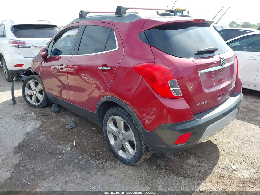 2015 Buick Encore VIN KL4CJASB8FB121087 IAAI salvage auction — FRONT END, Salvage Title, sold $875 on 2026-07-07 (photo 3)