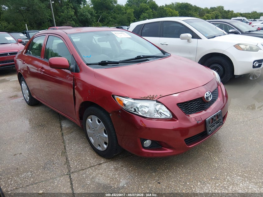 2010 Toyota Corolla VIN JTDBU4EE7AJ075315 IAAI salvage auction — NORMAL WEAR, Salvage (Texas), sold $900 on 2026-07-29 (photo 1)
