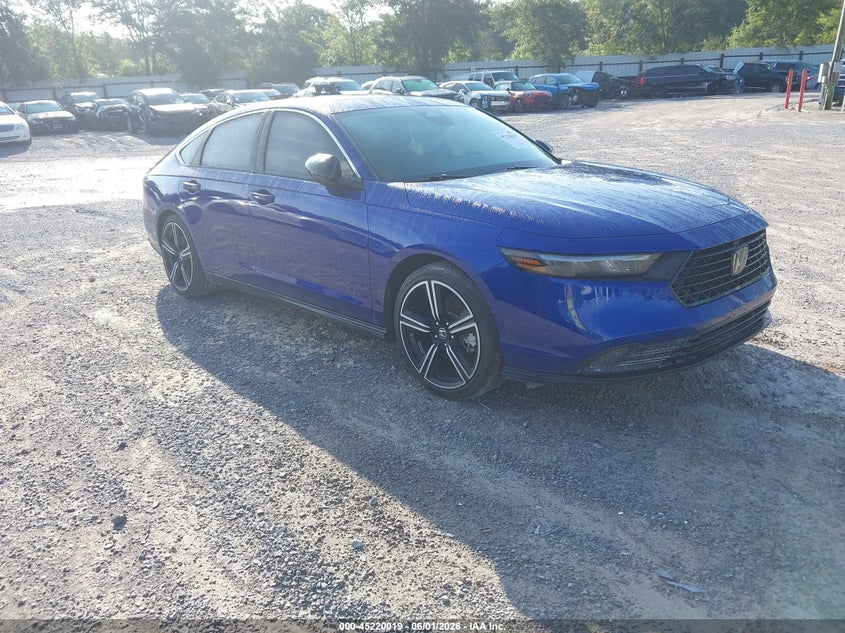 2024 Honda Accord VIN 1HGCY2F50RA065511 IAAI salvage auction — LEFT REAR, Salvage Title, sold $9,950 on 2026-07-23 (photo 1)