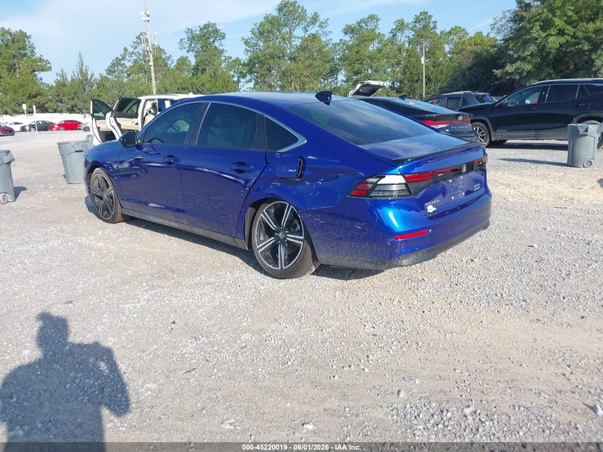 2024 Honda Accord VIN 1HGCY2F50RA065511 IAAI salvage auction — LEFT REAR, Salvage Title, sold $9,950 on 2026-07-23 (photo 3)