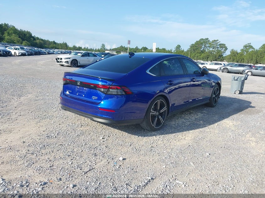 2024 Honda Accord VIN 1HGCY2F50RA065511 IAAI salvage auction — LEFT REAR, Salvage Title, sold $9,950 on 2026-07-23 (photo 4)