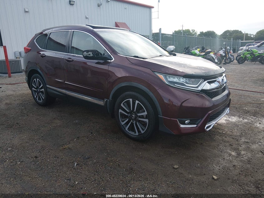 2018 Honda Cr-v VIN 7FARW2H94JE034387 IAAI salvage auction — HAIL, Salvage (Kansas), sold $13,325 on 2026-07-17 (photo 1)