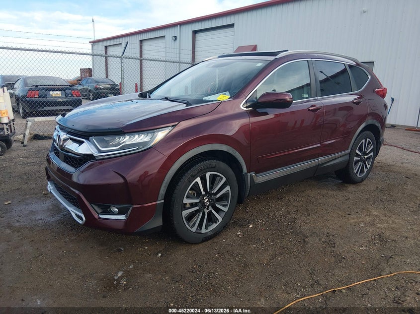 2018 Honda Cr-v VIN 7FARW2H94JE034387 IAAI salvage auction — HAIL, Salvage (Kansas), sold $13,325 on 2026-07-17 (photo 2)