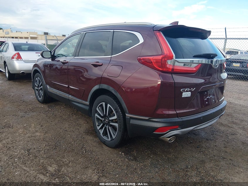 2018 Honda Cr-v VIN 7FARW2H94JE034387 IAAI salvage auction — HAIL, Salvage (Kansas), sold $13,325 on 2026-07-17 (photo 3)