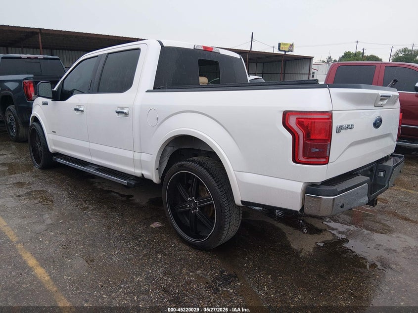 2016 Ford F-150 VIN 1FTEW1CPXGKD85648 IAAI salvage auction — FRONT END, Salvage Title, sold $2,850 on 2026-07-29 (photo 3)