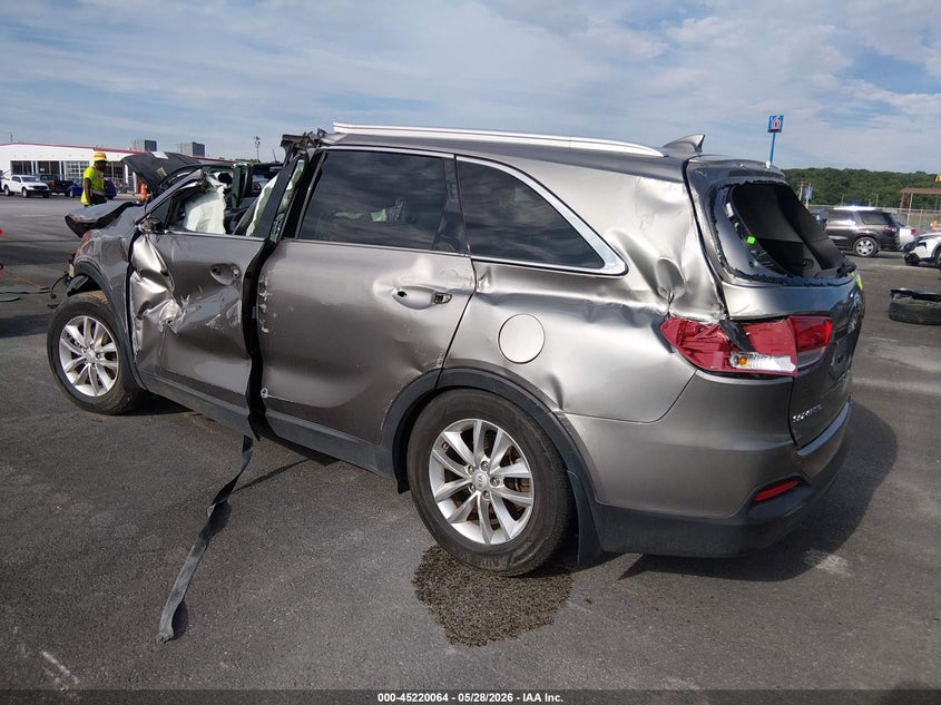 2017 Kia Sorento VIN 5XYPG4A31HG270967 IAAI salvage auction — ROLLOVER, Salvage Title, sold $650 on 2026-07-14 (photo 3)