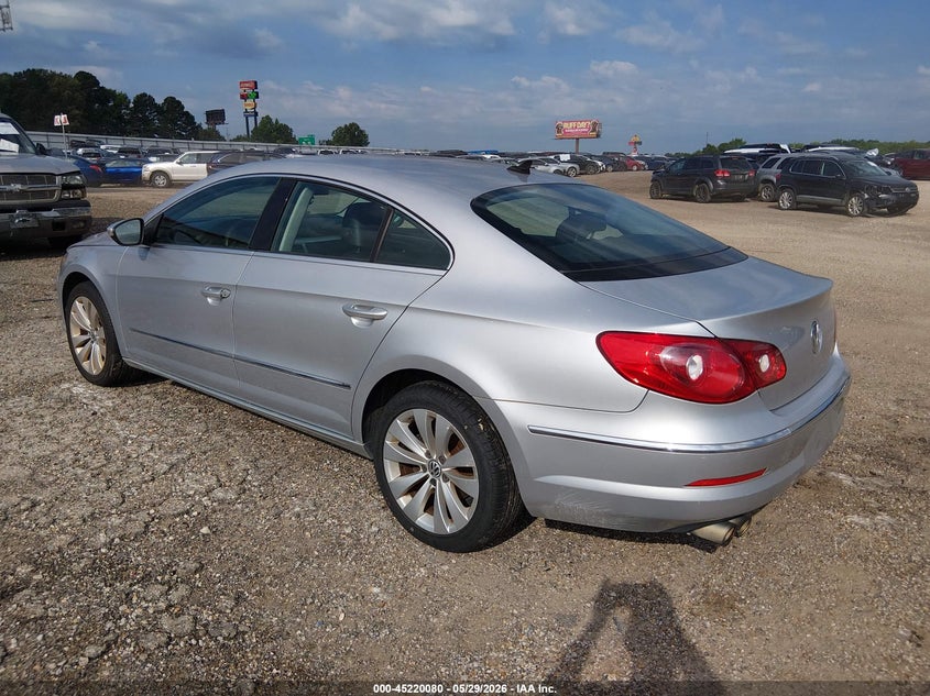 2011 Volkswagen Passat cc VIN WVWMP7AN4BE713988 IAAI salvage auction — NORMAL WEAR, Salvage (Texas), sold $250 on 2026-08-10 (photo 3)