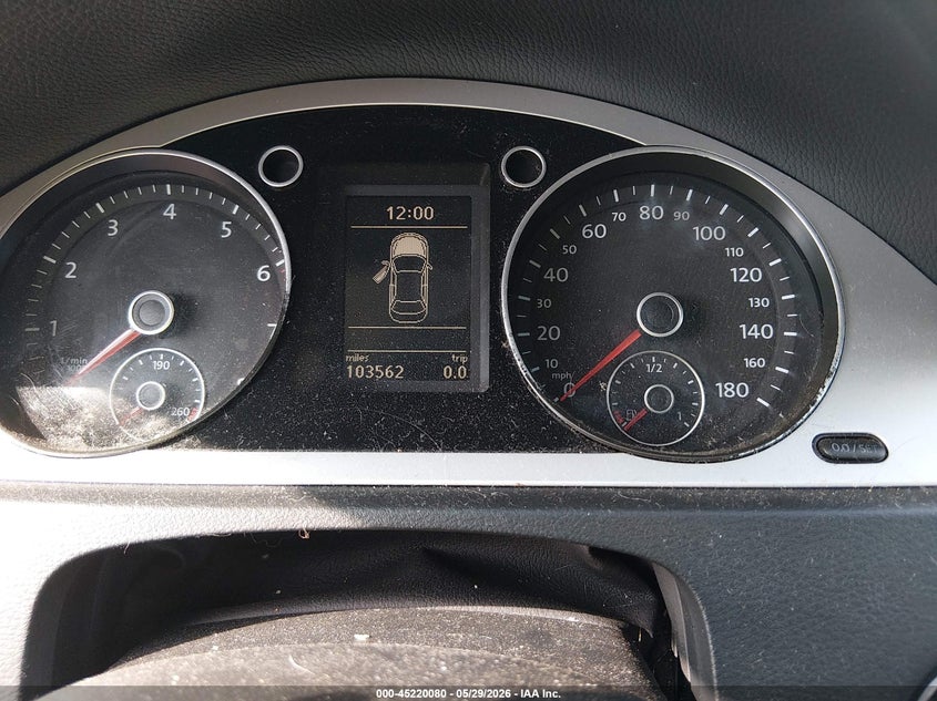2011 Volkswagen Passat cc VIN WVWMP7AN4BE713988 IAAI salvage auction — NORMAL WEAR, Salvage (Texas), sold $250 on 2026-08-10 (photo 7)