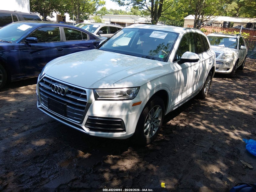 2020 Audi Q5 VIN WA1ANAFY8L2060880 IAAI salvage auction — RIGHT REAR, Salvage Title, sold $9,000 on 2026-07-23 (photo 2)