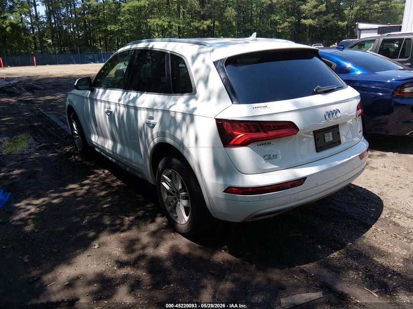2020 Audi Q5 VIN WA1ANAFY8L2060880 IAAI salvage auction — RIGHT REAR, Salvage Title, sold $9,000 on 2026-07-23 (photo 3)