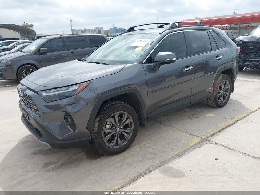 2024 Toyota Rav 4 VIN 4T3D6RFV8RU156108 IAAI salvage auction — SIDE, Salvage Title, sold $12,700 on 2026-07-29 (photo 2)