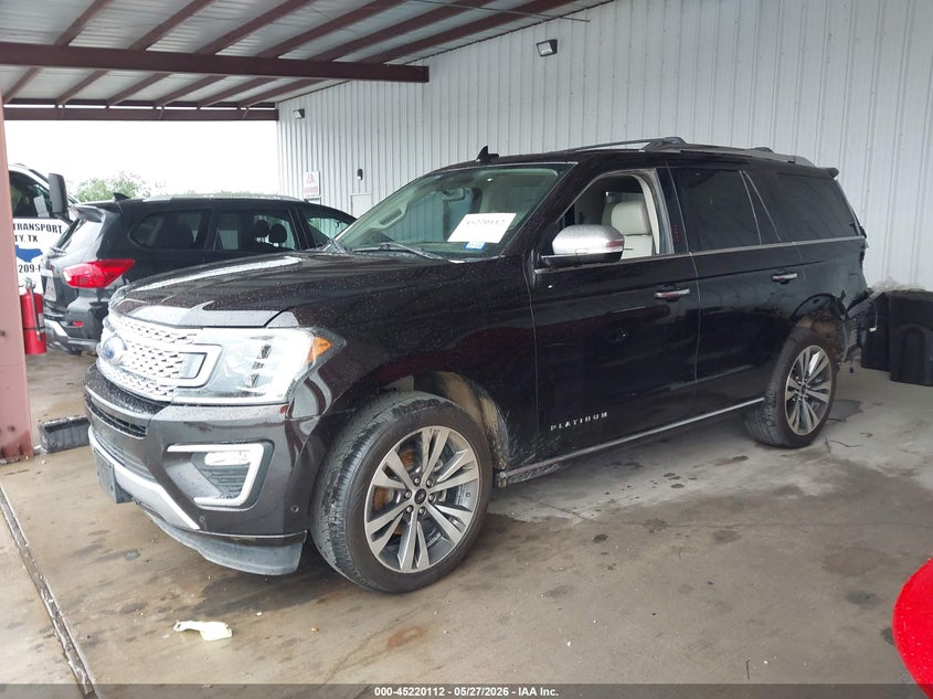 2021 Ford Expedition VIN 1FMJU1LT1MEA66677 IAAI salvage auction — REAR END, Original (Texas), sold $15,400 on 2026-07-31 (photo 2)
