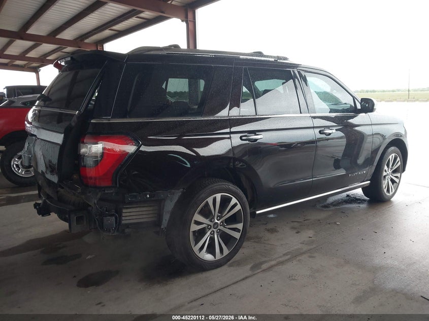2021 Ford Expedition VIN 1FMJU1LT1MEA66677 IAAI salvage auction — REAR END, Original (Texas), sold $15,400 on 2026-07-31 (photo 4)